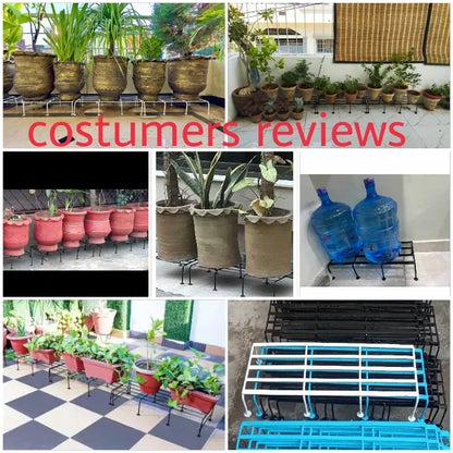 Heavy Duty Metal Plant Stand Rack – Indoor & Outdoor Flower Pot Holder