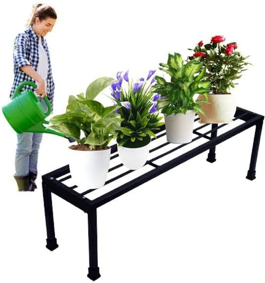Metal stand for plants set of 3, Garden accessories